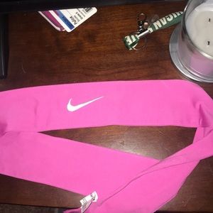 Pink Nike Tie Headband